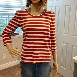 *not for sale* XS J.Crew cotton puff 3/4 Sleeve Tee